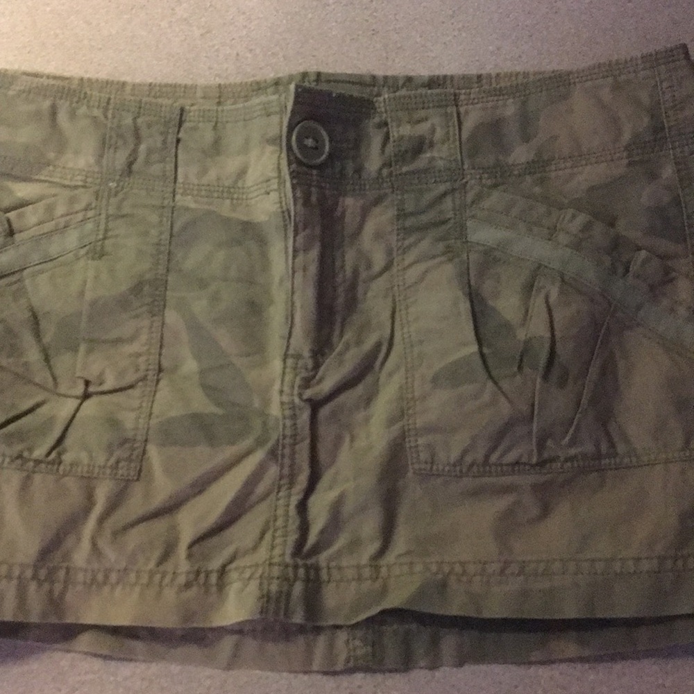 Camouflage skirt